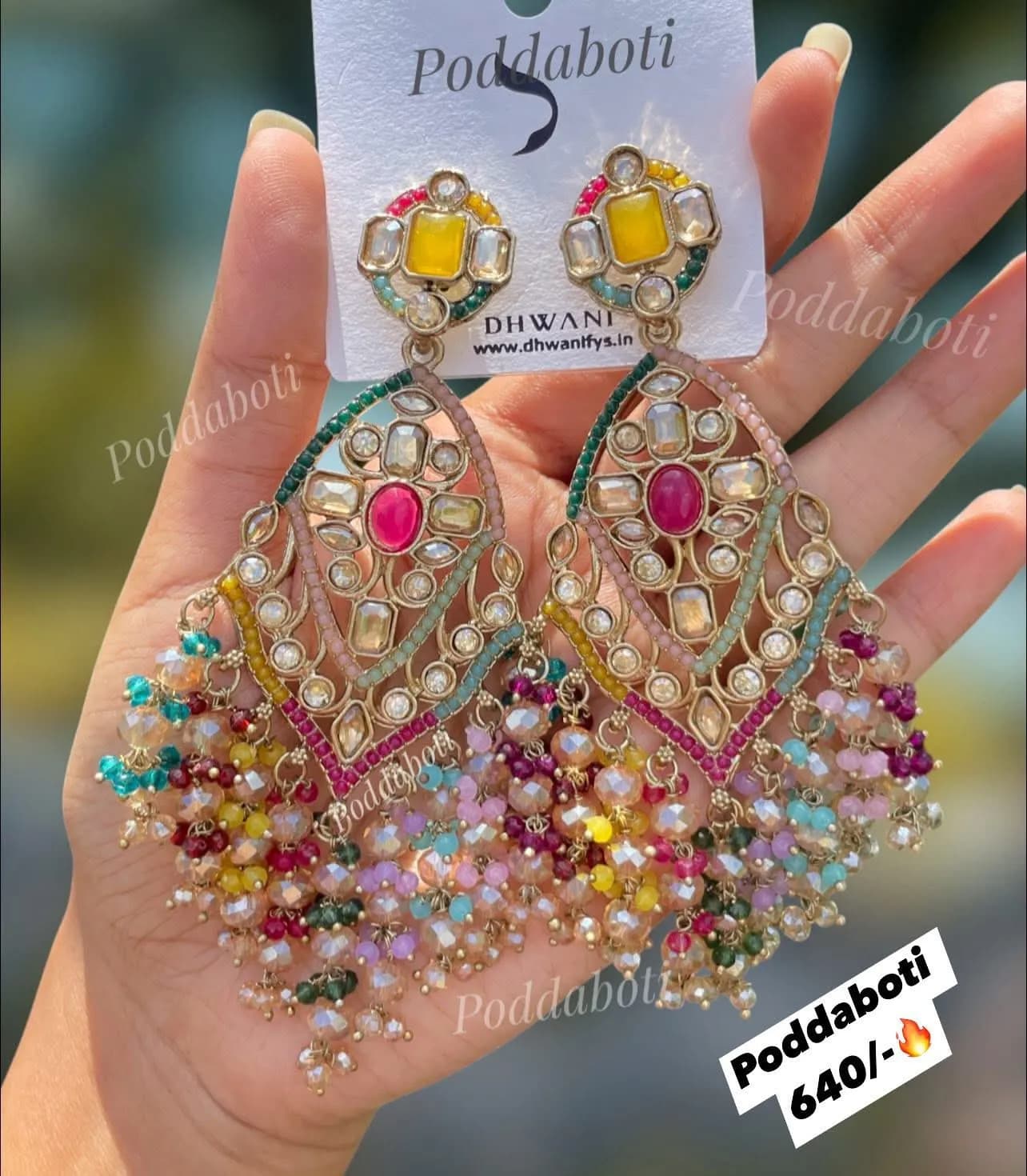   Kundan Earrings!
