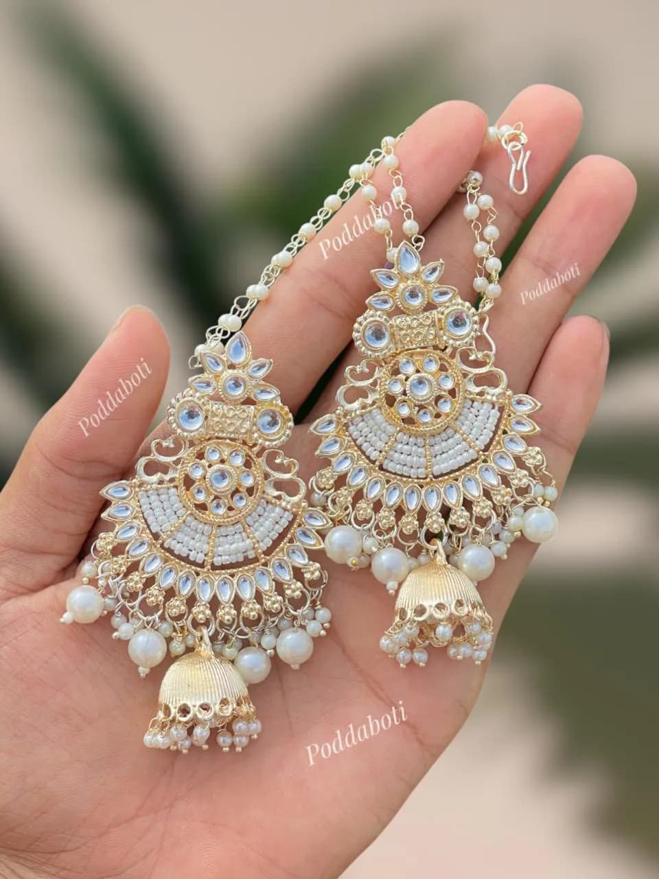   Kundan Earrings!