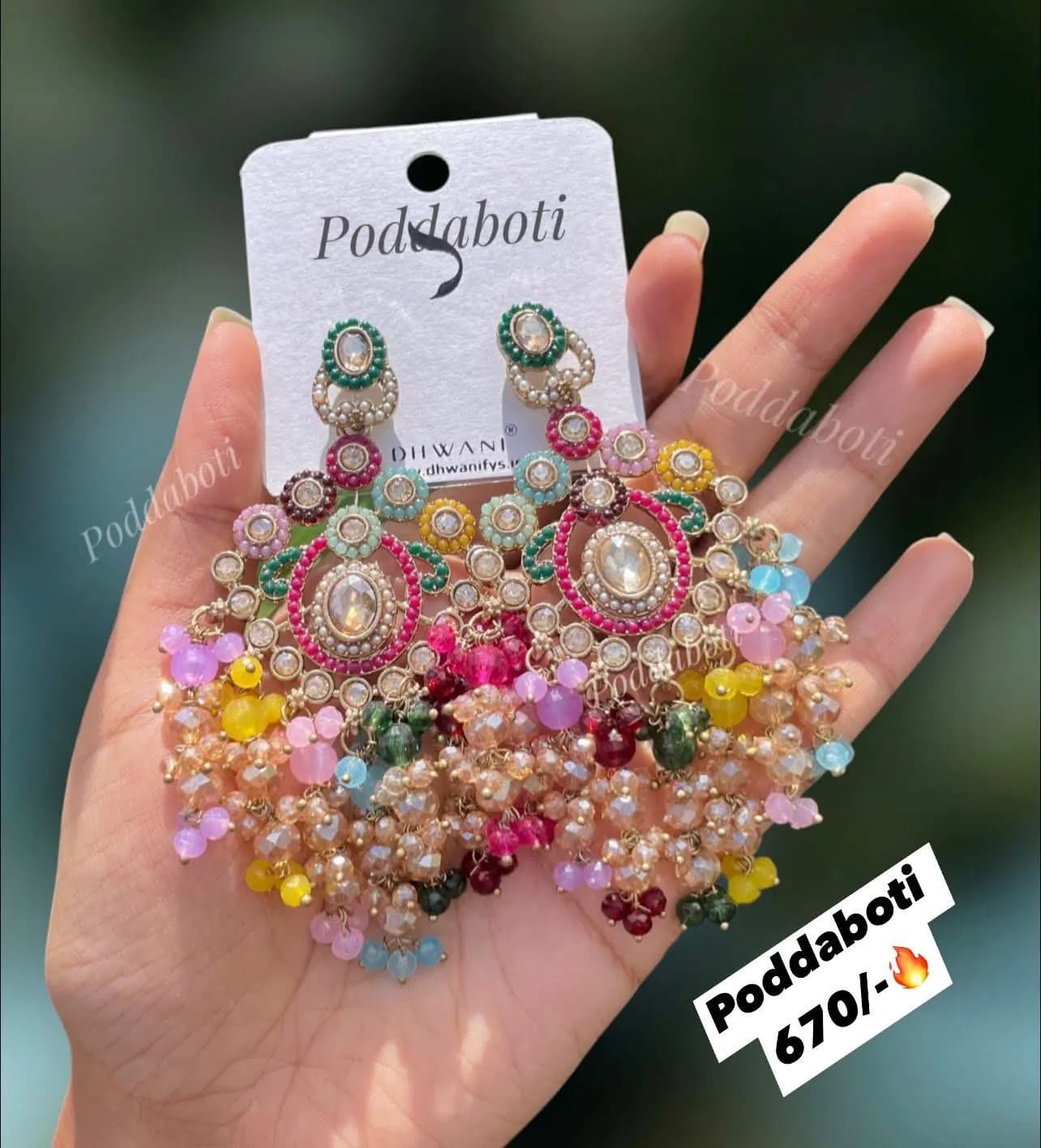   Kundan Earrings!
