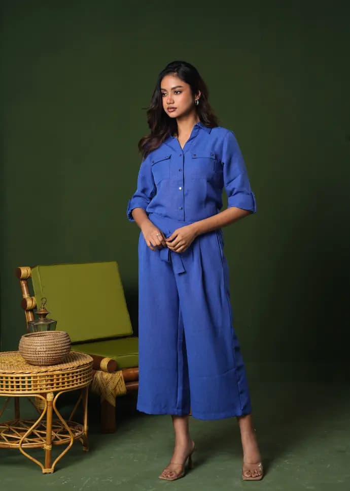 Dazzling Blue Co-ord set