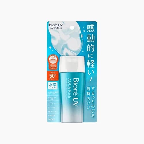 Kao Biore UV Aqua Rich Watery Gel Sunscreen SPF50+ PA++++ 70ml