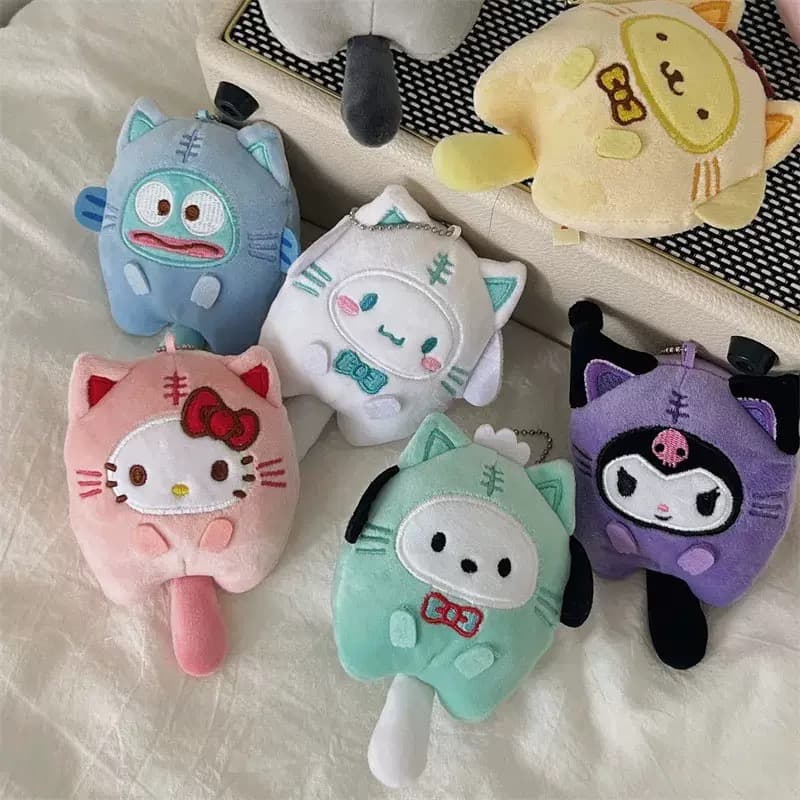 Cute Cartoon Plush Keychain Toy