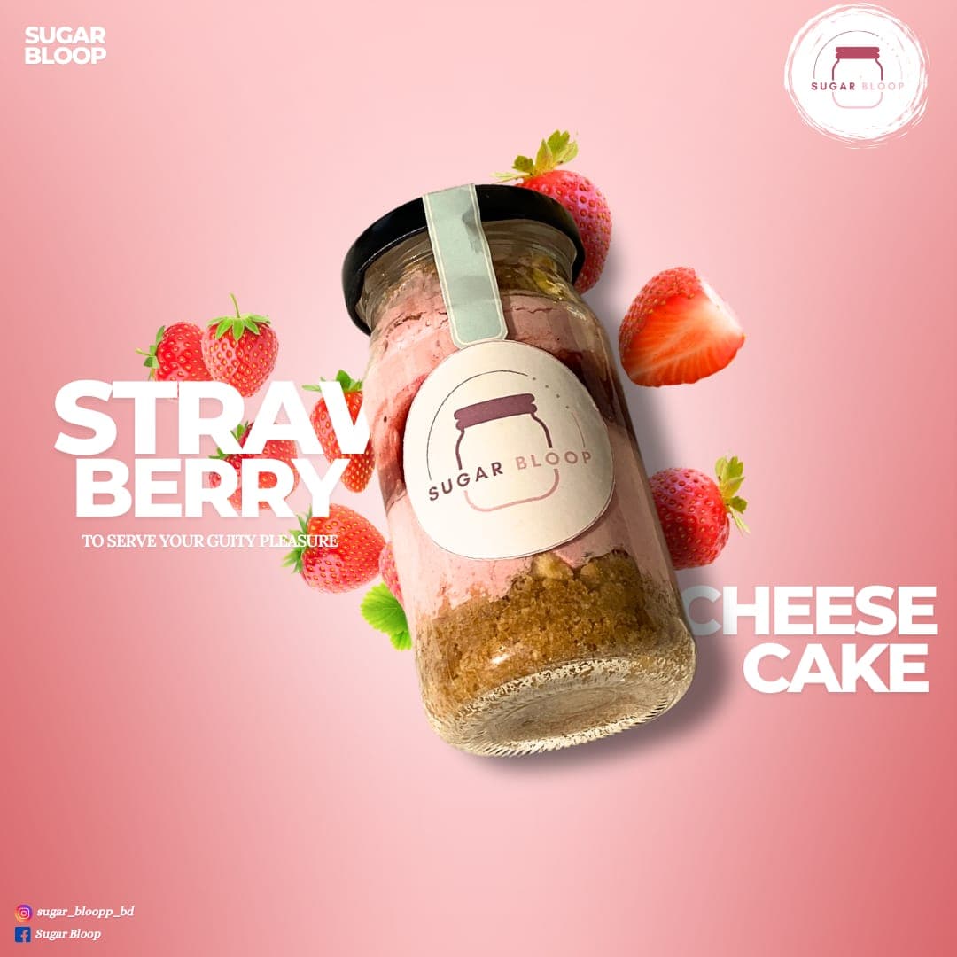 Strawberry Cheesecake Jar