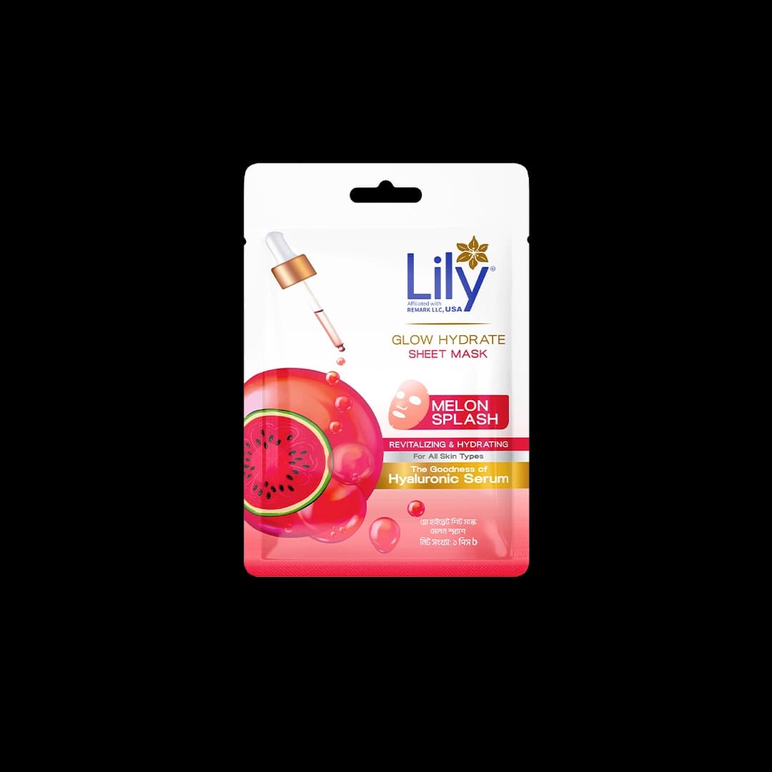 Lily Glow Hydrate Sheet Mask Melon Splash 25ml