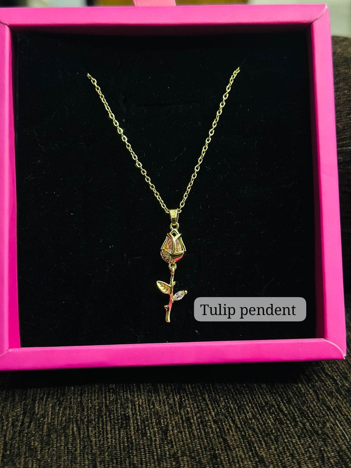 Tulip Pendant Necklace