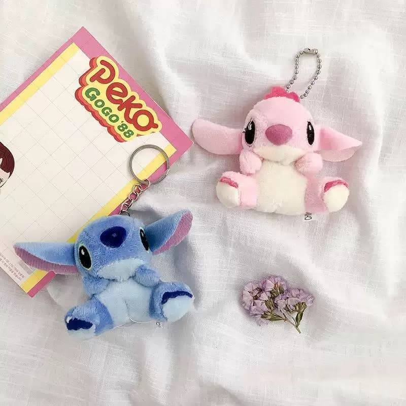 Cute Alien Plush Keychain