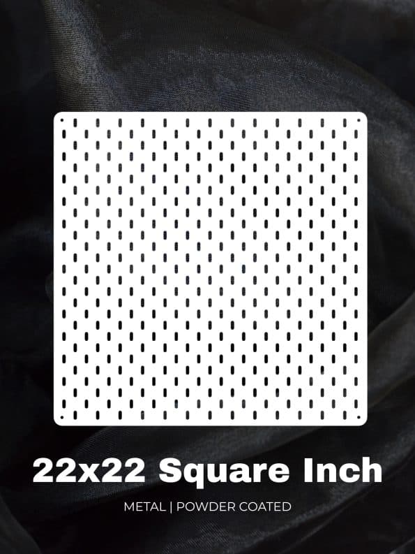 22×22 Square Inch PegBoard