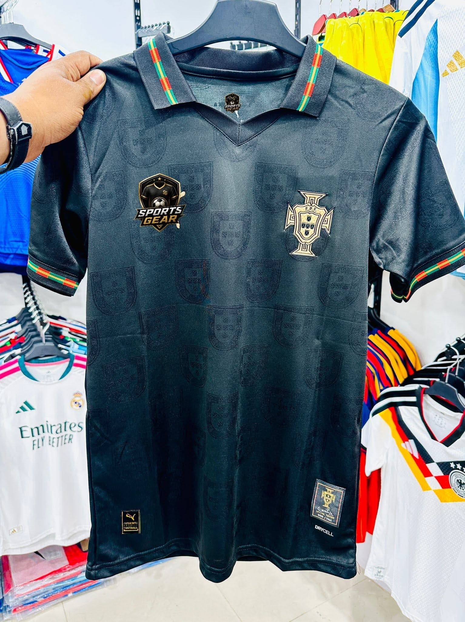 Portugal Away Jersey 2026 – Black Edition