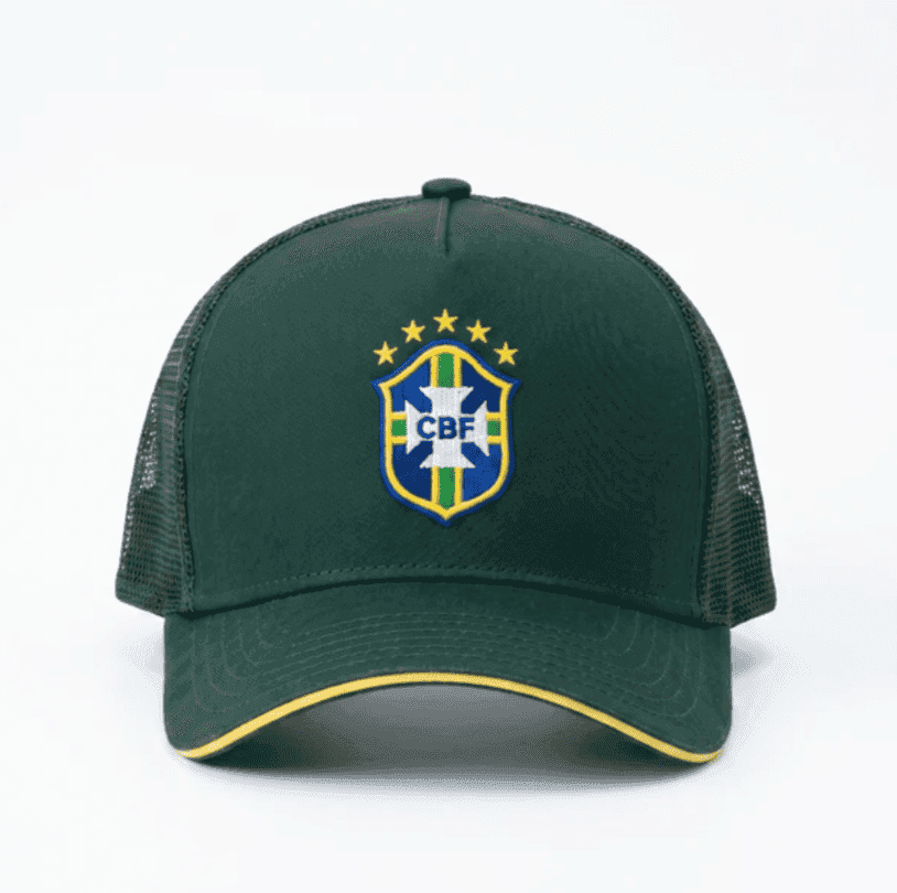 Brazil Football Fan Trucker Cap