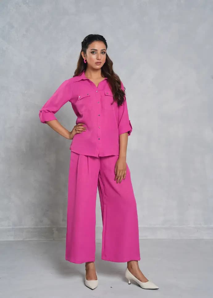 Raspberry Rose Co-ord set