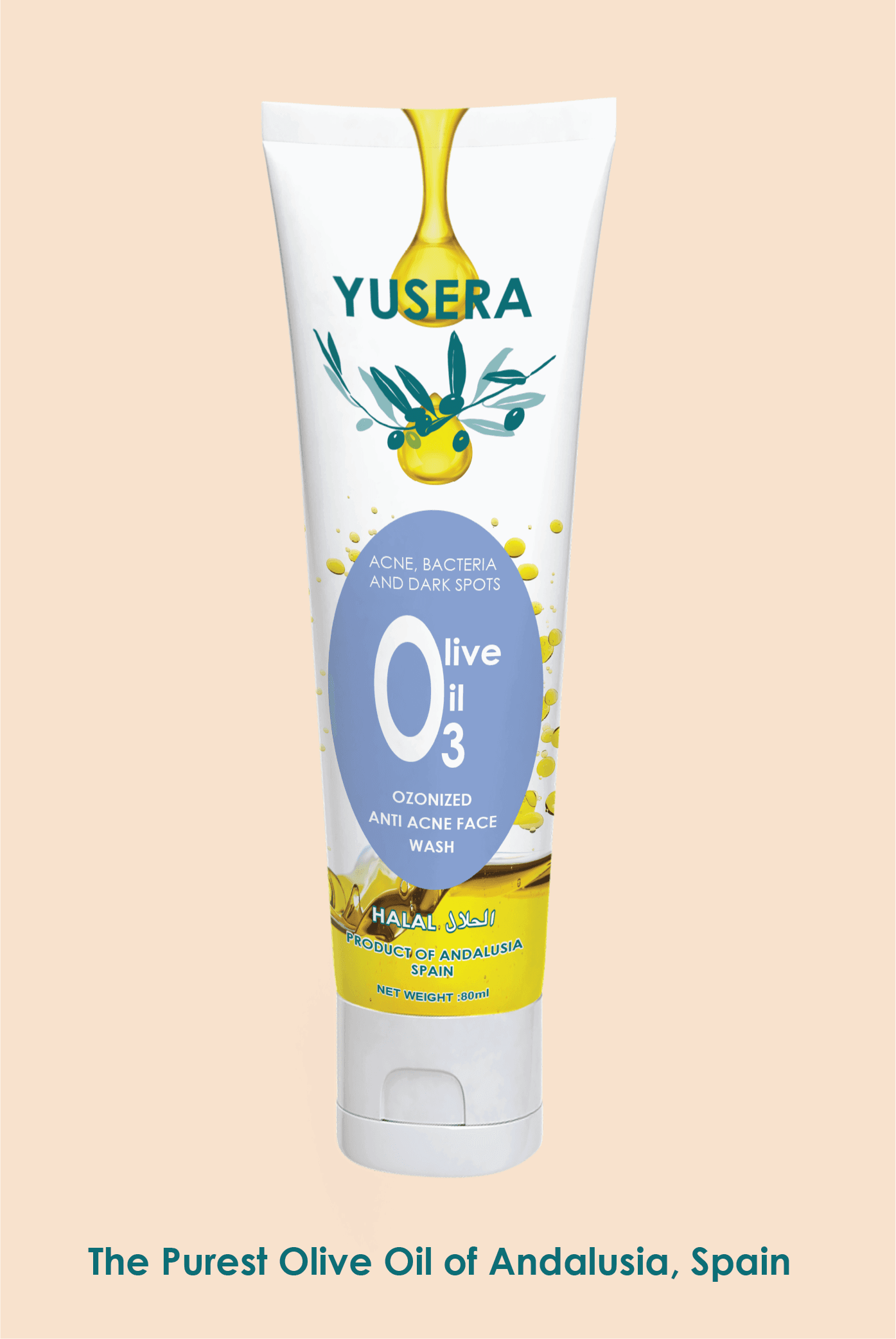 YUSERA Ozonized Anti Acne Face Wash 80 ML