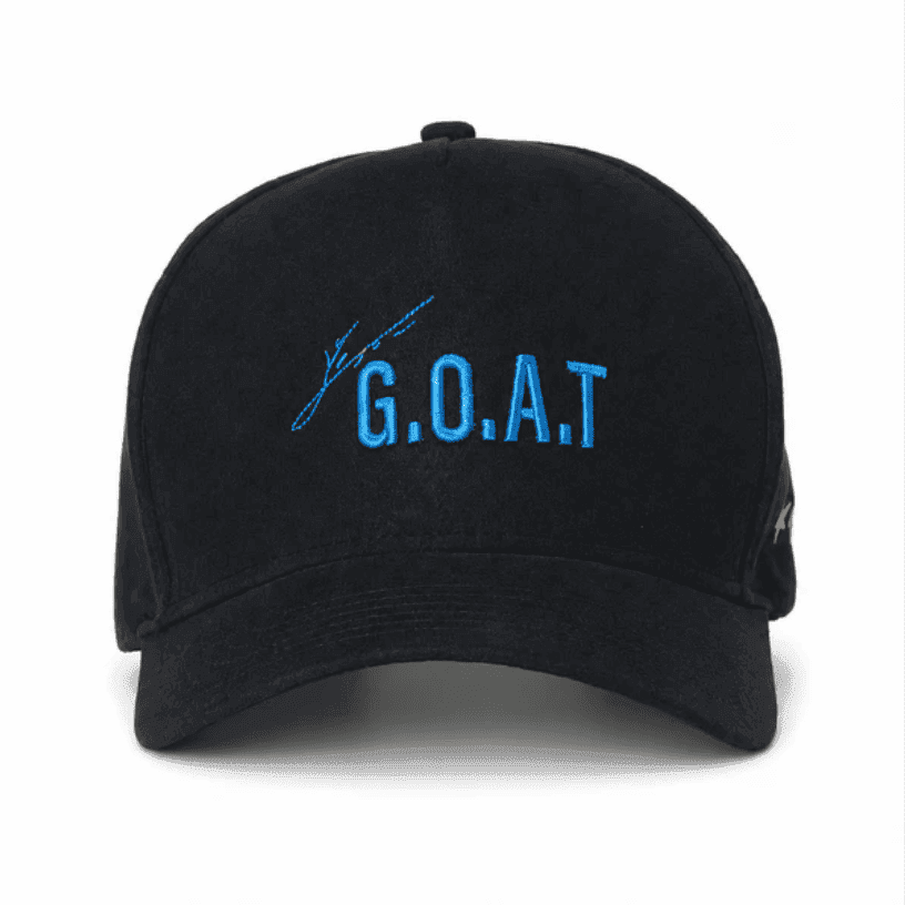 GOAT Signature Suede Baseball Cap