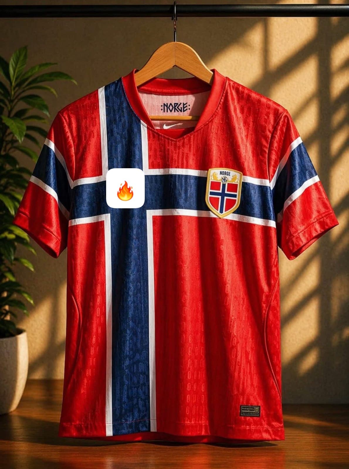 Norway 2026 Home Jersey – Player Version