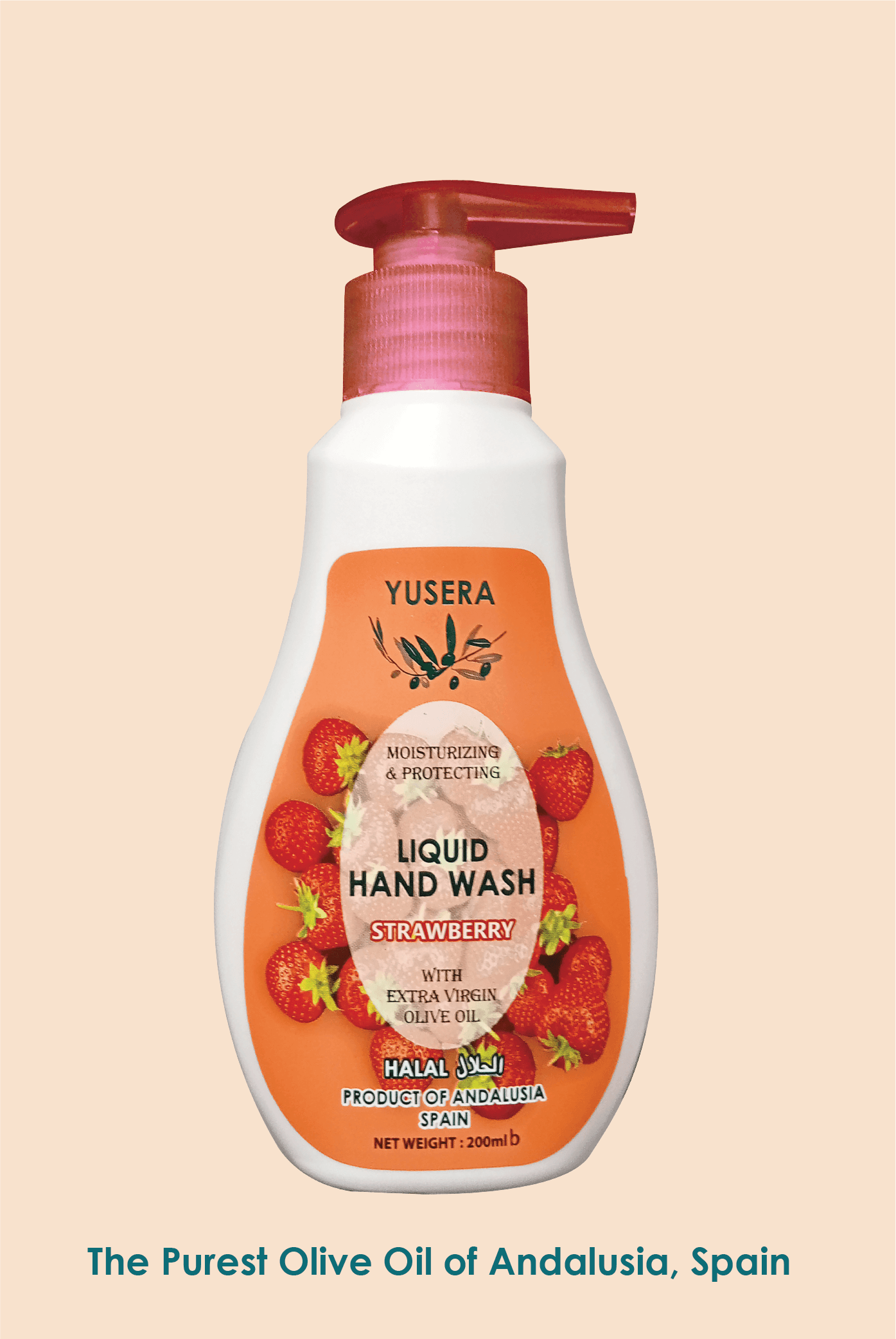 Yusera Liquid Handwash Strawbery 200 ML