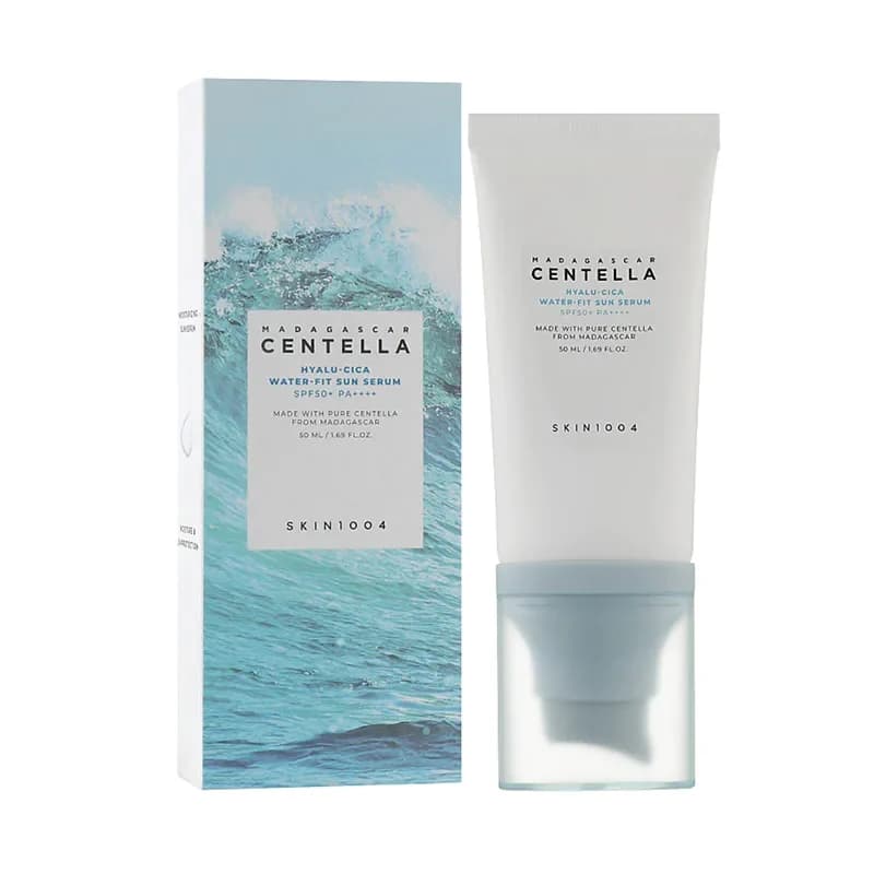 Skin1004 Madagascar Hyalu Cica Water Fit Sun Serum SPF50+ PA++++ 50ml